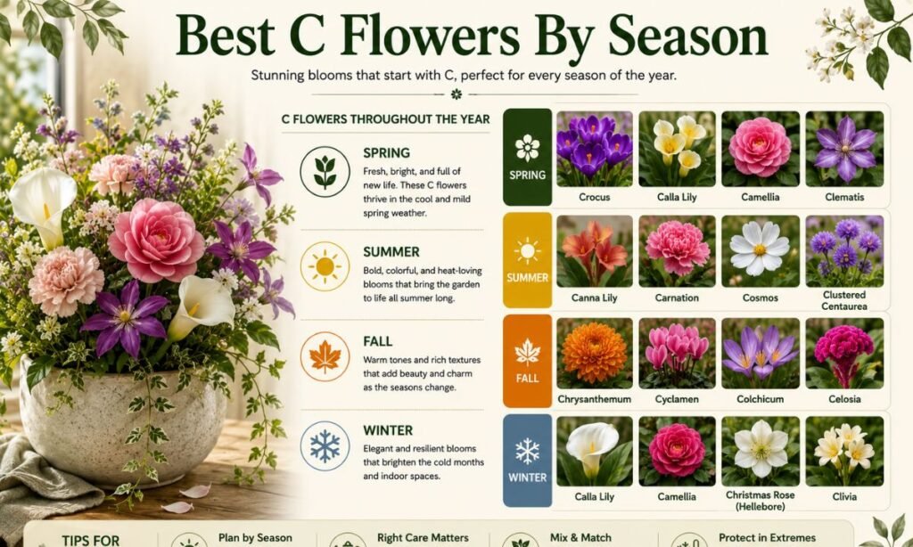 Best C Flowers By Season