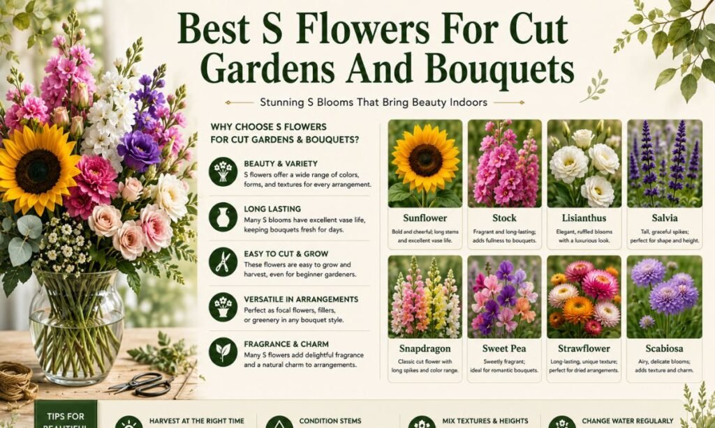 Best S Flowers For Cut Gardens And Bouquets