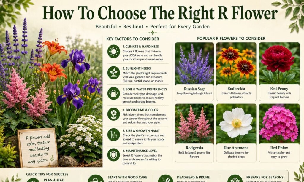 How To Choose The Right R Flower