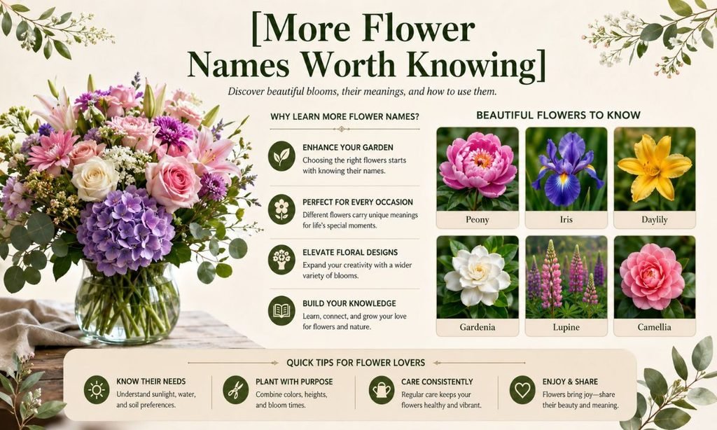 More Flower Names Worth Knowing