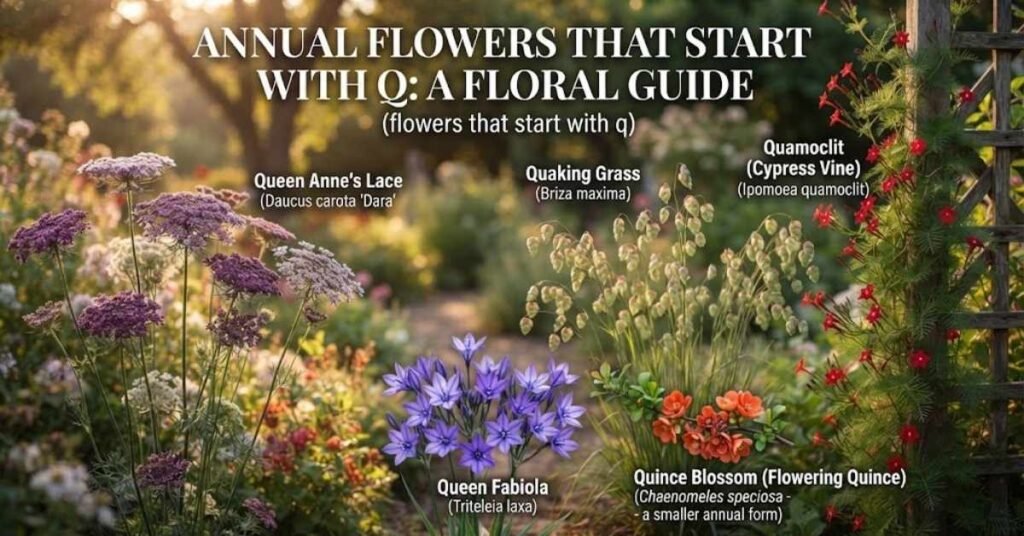 Annual Flowers That Start With Q