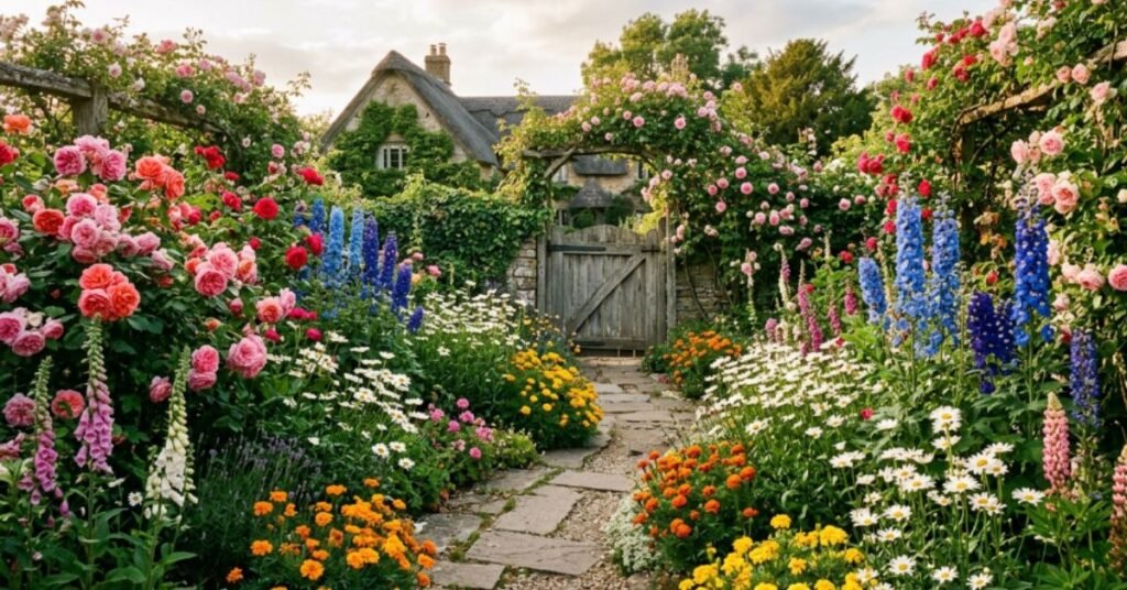 Classic Garden Flowers And Familiar Favorites