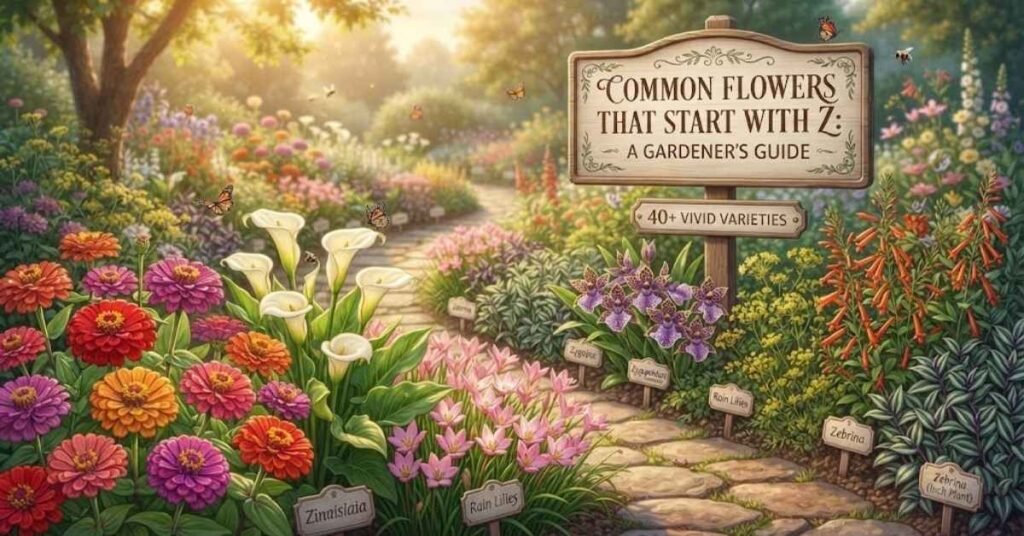 Common Flowers That Start With Z