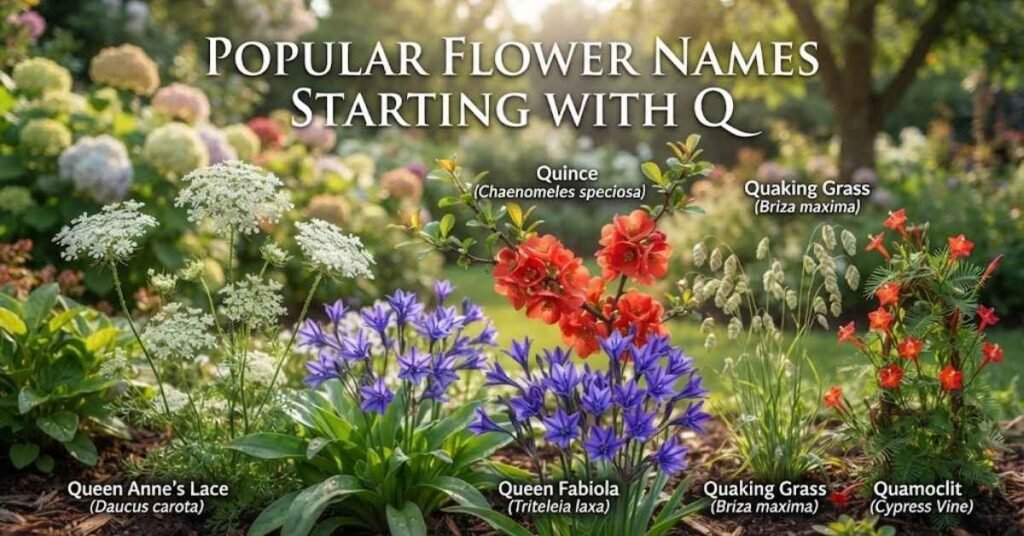 Popular Flower Names Starting With Q