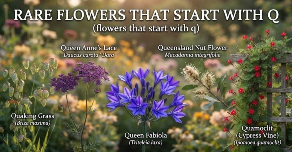 Rare Flowers That Start With Q