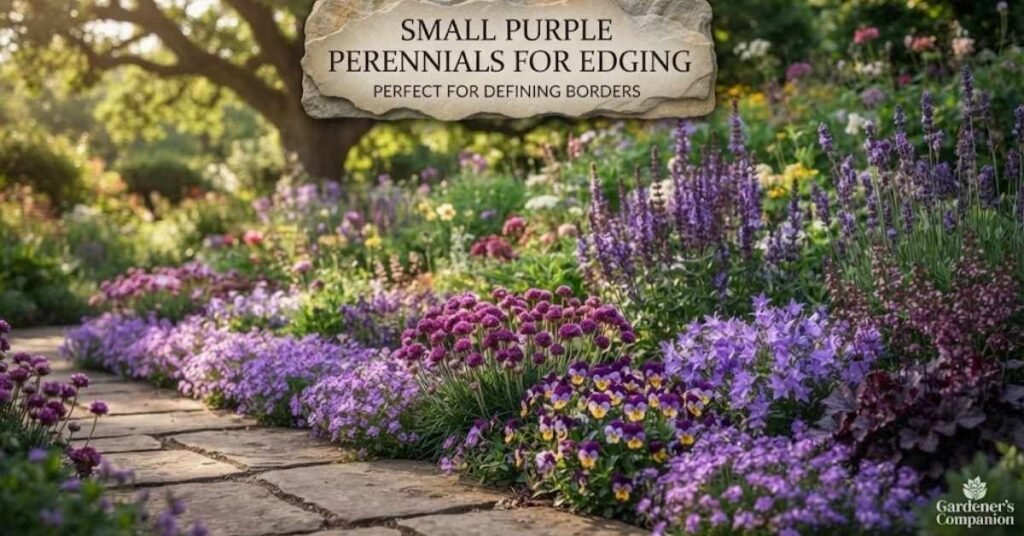 Small Purple Perennials For Edging