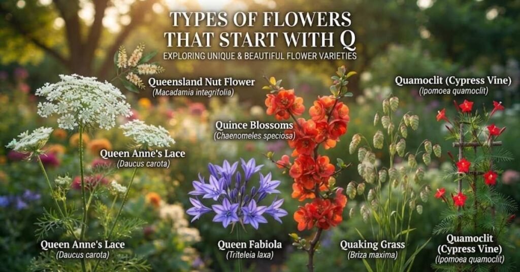 Types Of Flowers That Start With Q