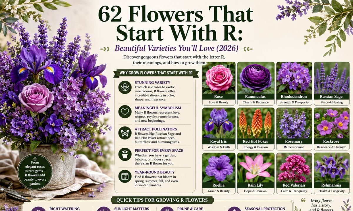 62 Flowers That Start With R Beautiful Varieties You’ll Love (2026)