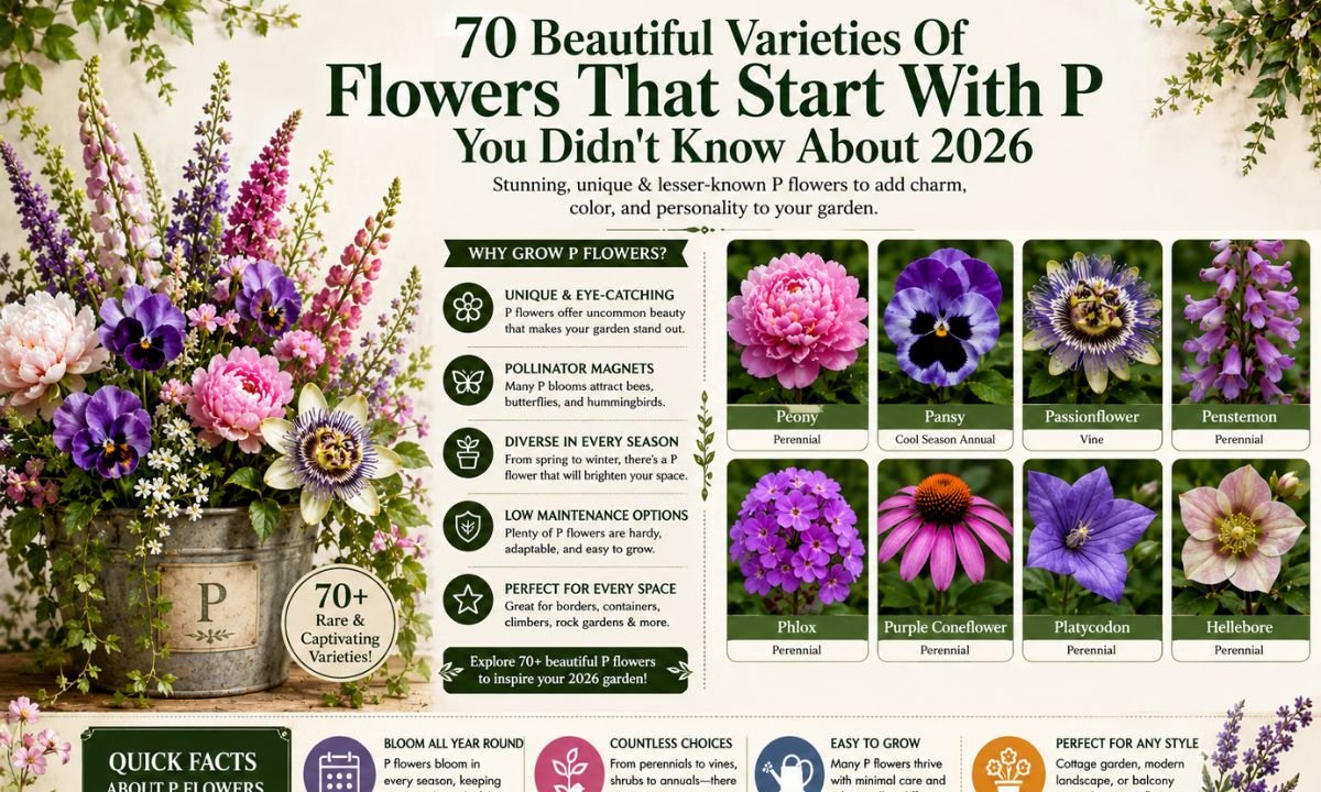 70 Beautiful Varieties Of Flowers That Start With P You Didnt Know About 2026