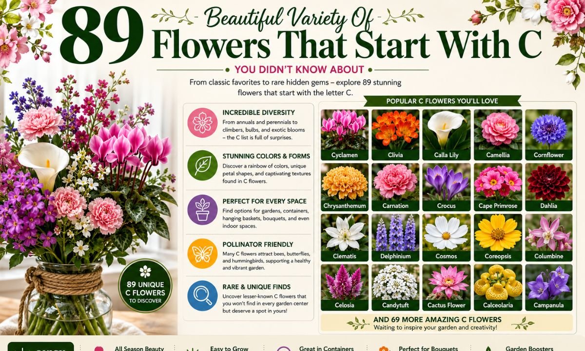 89 Beautiful Variety Of Flowers That Start With C You Didn’t Know About