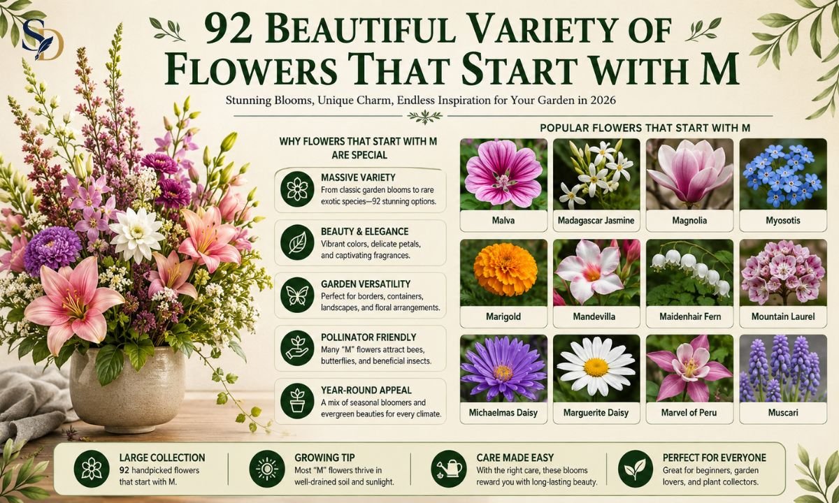 92 Beautiful Variety Of Flowers That Start With M You Didnt Know About 2026