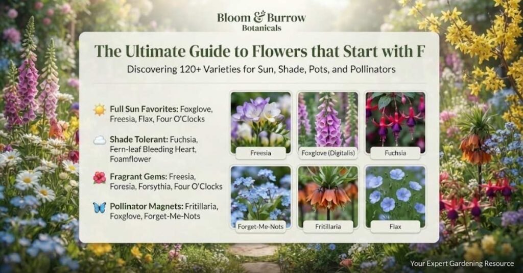 95 Beautiful Varieties Of Flowers That Start With F You Didn’t Know About