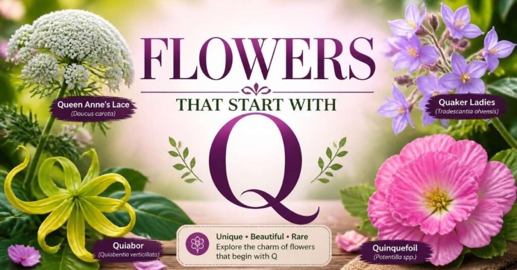 flowers that start with q