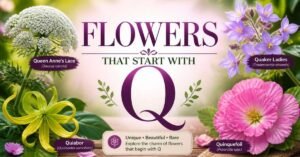 flowers that start with q