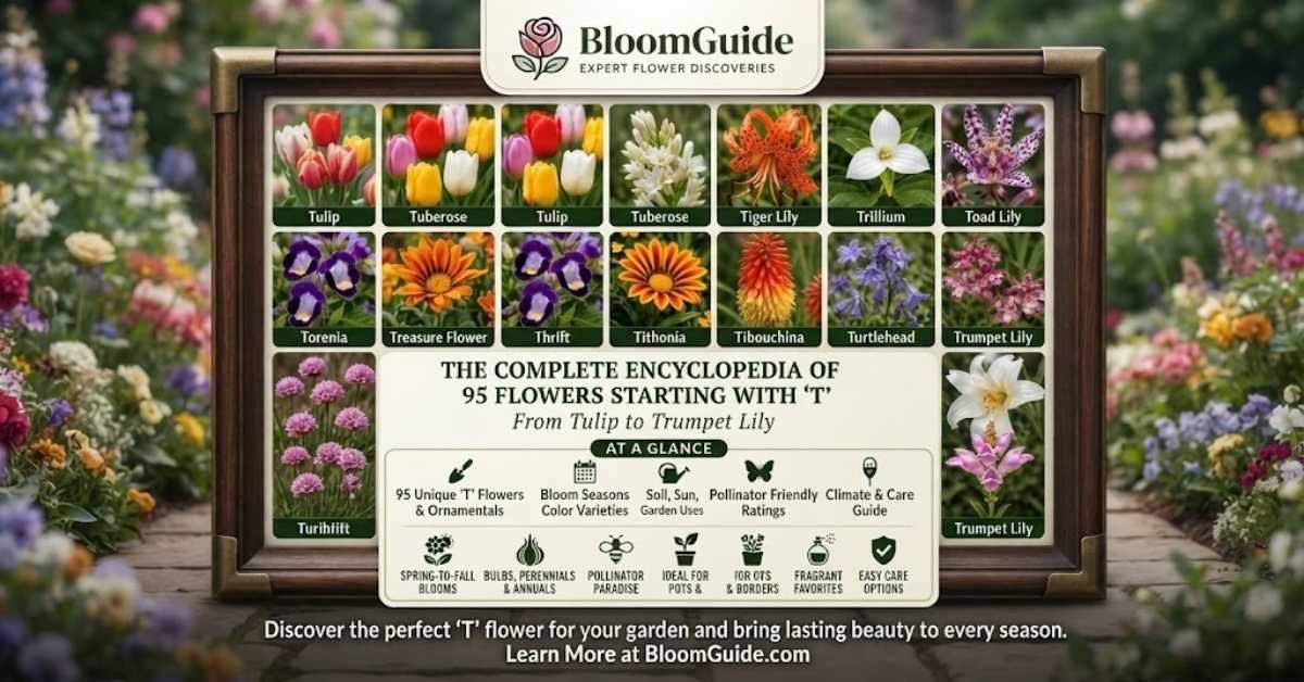 flowers that start with t