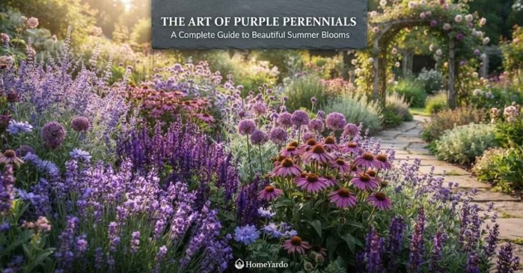 Purple Perennials: Flowers That Return Every Year for Sun, Shade & Borders